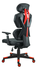 Cadeira de Escritório Keytime LumbarPro 4D – Couro Sintético | Cor: Preto