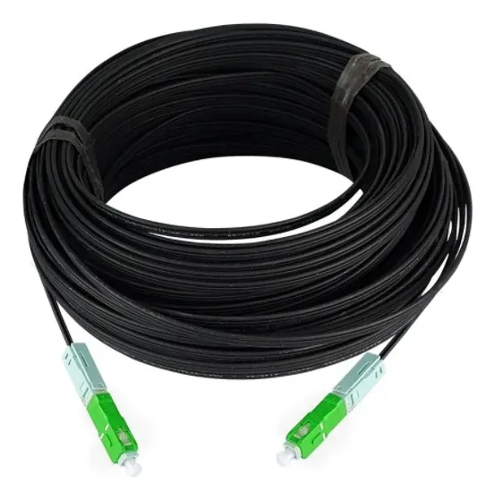 Cabo de Fibra Óptica Mini Drop 01FO Conectorizado SC/APC – 250 Metros