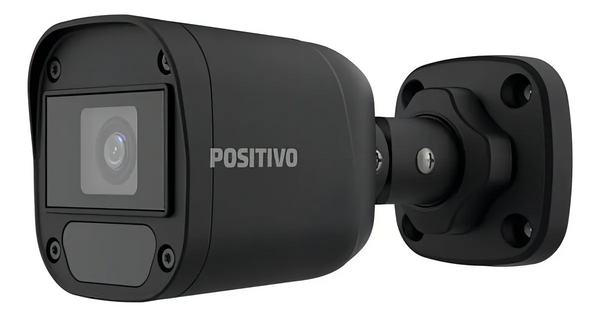 Câmera de Segurança Positivo SEG B102-B – Full HD 2MP, 2.8mm, 20m | Cor Preta