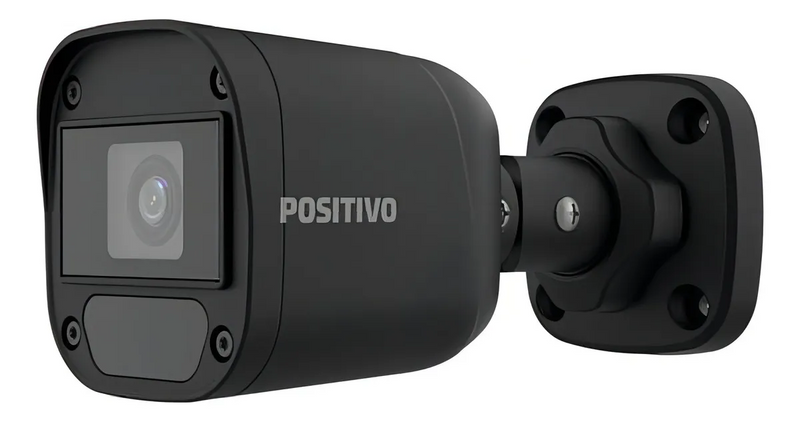 Câmera de Segurança Positivo SEG B102-B – Full HD 2MP, 2.8mm, 20m | Cor Preta